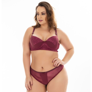 Conjunto Plus Size Belinda Em Renda Patitex