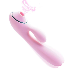 Vibrador Sharp Com Sugador E Estimulador De Clitóris 8 Vibrações