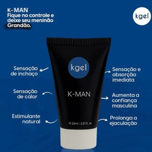 K-man Intensificador Masculino 20ml K-gel