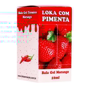 Loka Com Pimenta Gel Comestível 10ml Loka Sensção 