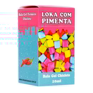 Loka Com Pimenta Gel Comestível 10ml Loka Sensção 