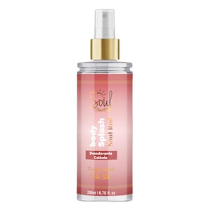Body Splash Soul Red Colônia Desodorante 200ml Soul Cosméticos