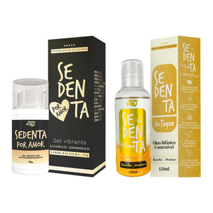 Kit Aroma E Prazer Com óleo Bifásico E Gel Beijável Sedenta Pepper Blend