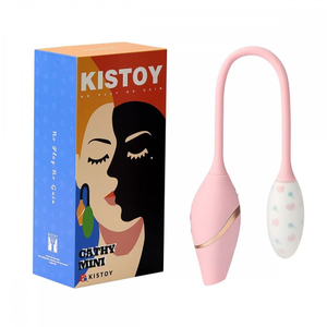 Vibrador Cathy Mini 5 Modos De Pulsação E 5 Modos De Vai E Vem Kistoy