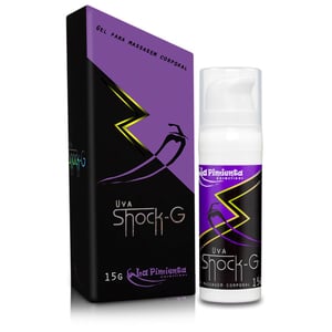 Shock G Excitante Vibrador Beijavel 15g La Pimienta