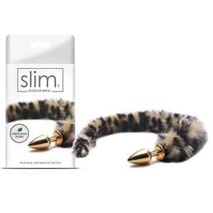Plug Anal Com Cauda Longa Slim Sexy Fantasy