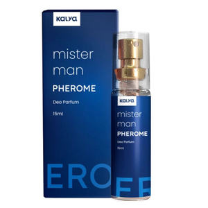 Pherome Mister Man Perfume Masculino 15ml Kalya