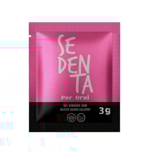 Sedenta Por Oral Gel Vibrante Com Gliter Sachê 3g Pepper Blend