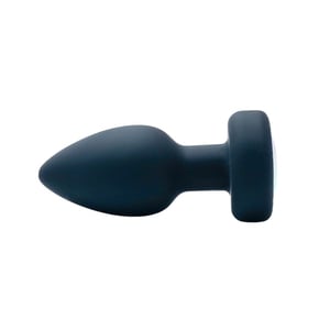 Plug Anal Em Silicone Com Led 10 Modos De Vibração