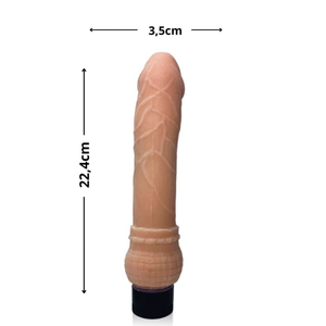 Pênis Realístico 9.0 Lure Com Vibração Multivelocidade Vibe Toys