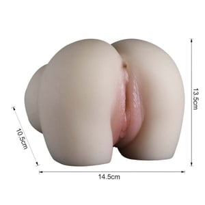 Alexia Masturbador Realístico Formato De Bunda Vagina E ânus Vibe Toys