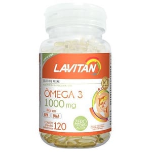 ômega3 1000mg Lavitan 120 Cápsulas Cimed