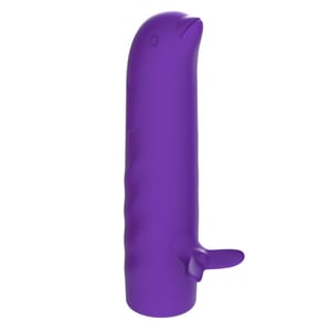 Vibrador Ponto G Golfinho Recarregável 10 Modos De Vibração