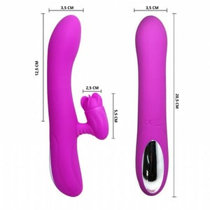 Vibrador Ponto G Buck 4 Modos De Rotação E 7 Modos De Vibração Pretty Love