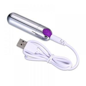 Power Bullet Recarregável Com 10 Modos De Vibração