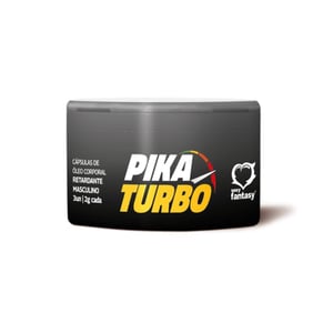 Pika Turbo Cápsula Retardante 3 Unidades Sexy Fantasy