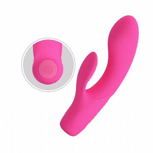 Vibrador Ponto G Tim Com Cerdas Estimuladoras 12 Vibrações Pretty Love