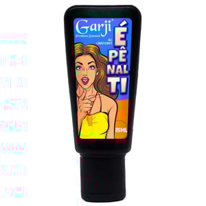 é Penalti Lubrificante à Base D'água Linha Futebol 15ml Garji