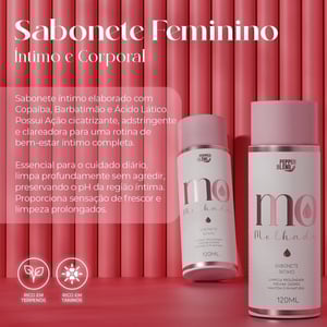 Sabonete Feminino íntimo E Corporal Linha Molhada 120ml Pepper Blend