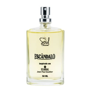 Escândalo Colônia Masculina 50ml Soul Cosméticos 