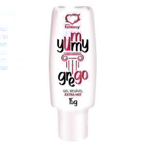 Yummy Grego Extra Hot Gel Beijável 15g Sexy Fantasy