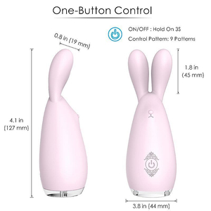 Massageador Feminino Recarregável Reba S-hande