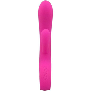 Vibrador Jakiro Em Puro Silicone Com Dupla Estimulação 24x5,6 Cm Vibe Toys