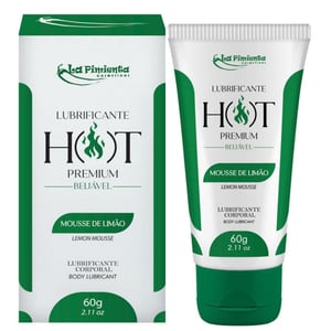  Lubrificante Hot Premium Corporal Beijável 60g La Pimienta