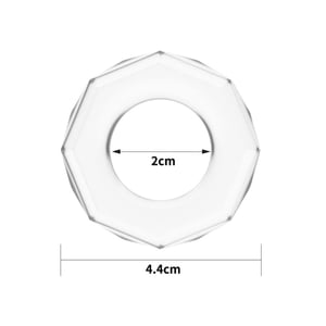 Anel Peniano Diamond Power Plus Cockring Vibe Toys