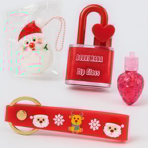 Kit Doçura Natalina Com Lip Gloss Bobbi Rara