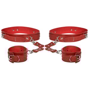 Restritor Creta-x Ajustável Para Coxas E Pulsos Dominatrix