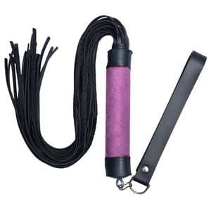 Chicote Dominatrix 24 Tiras 40cm Pelúcia  Dominatrix