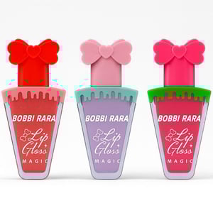 Lip Gloss 2 Em 1 Lacinho Magic 6ml Bobbi Rara