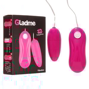 Vibrador Bullet Gladme Com Controle 12 Vibrações Vibe Toys