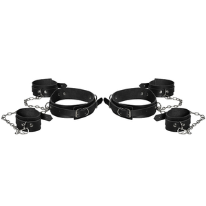 Kit Restritor Creta Ajustável Com Corrente Dominatrix