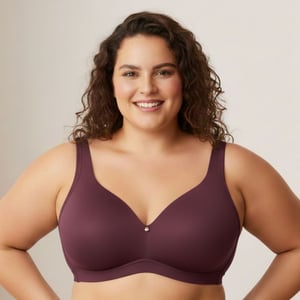 Sutiã Plus Size Top Bojo Sem Aros Conforto Nayane