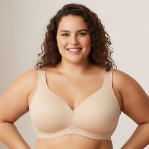 Sutiã Plus Size Top Bojo Sem Aros Conforto Nayane