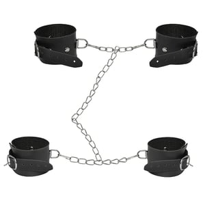 Algema E Tornozeleira Com Corrente Dominatrix