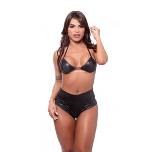 Conjunto Top Biquini E Short Madame X Dominatrixx