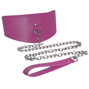 Coleira Rainha Sado Com Guia Dominatrix