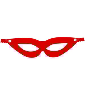 Mascara Tiazinha Em Couro Sintético La Pimienta