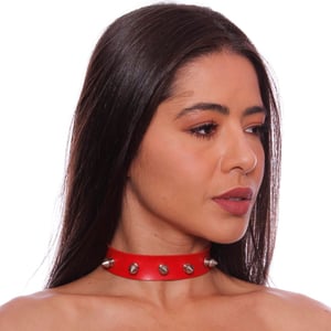 Coleira Spike Com Regullagem Dominatrix