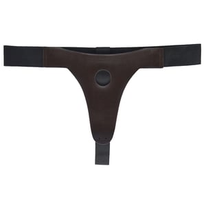 Cinta Peniana Em Couro Luxo Dominatrix