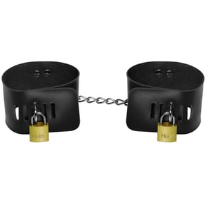 Algema Bracelete Carrara Com Cadeado Dominatrix