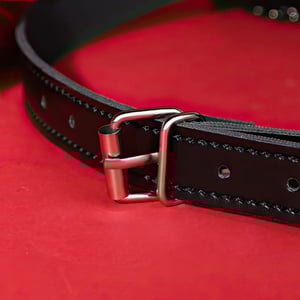 Máscara De Couro Punk Com Correntes Cromadas Vibe Toys