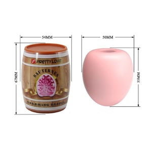 Masturbador Egg Lata Sauternes Formato De Barril Pretty Love