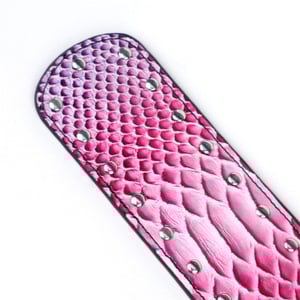 Palmatória Em Couro Com Estampa De Cobra Vibe Toys