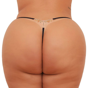 Calcinha Strass Me Come Plus Size Em Renda Tallyta Moda Apimentada