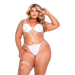 Body Kiss Plus Size Coleção Kisses Tallyta Moda Apimentada