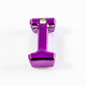 Letras Para Personalizar Em Plástico Abs Lilás Hard